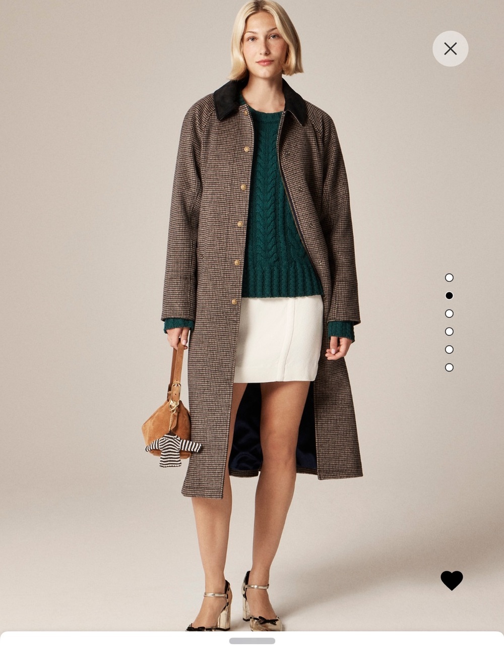 J crew Cable Knit Crewneck Sweater - Teal - Picture 2 of 12